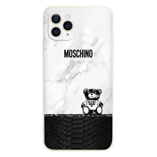 Ốp lưng dẻo iPhone hình gấu bông đen trắng cho 14 13 12 Mini 12 Prm 11 11 Pro 11 Prm/ Xs Max/ XR 7 SE e4970