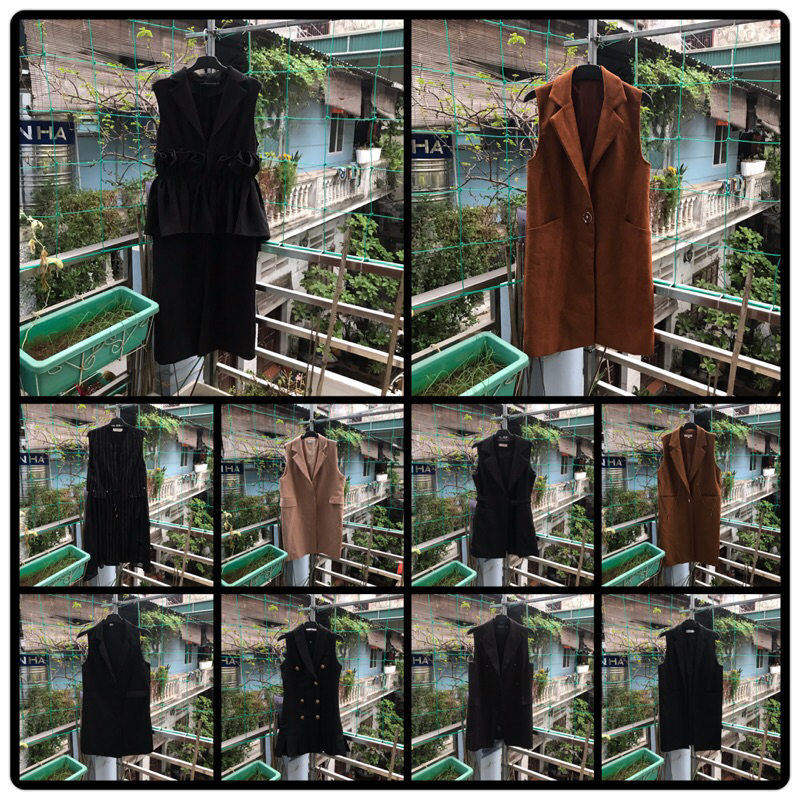 [2hand] Vest blazer gile (cập nhật 21/4)