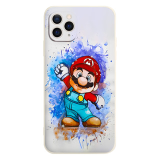 Ốp vuông iphone super Ma.rio 14 Prm6 6s Plus 7P 8P11 11 Pro 11 Prm X Xsm12 Pro 12 Prm 13 eh2052