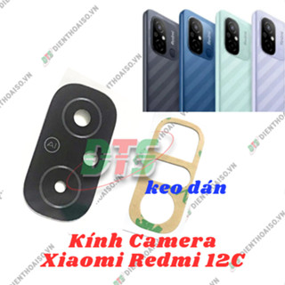 Kính camera Xiaomi Redmi 12C kèm keo dán