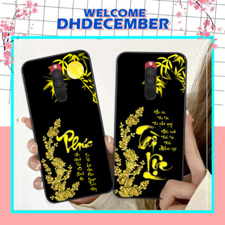 Ốp lưng Xiaomi REDMI 8 hình Tâm, Phúc,Hoa Sen ,Tài Lộc