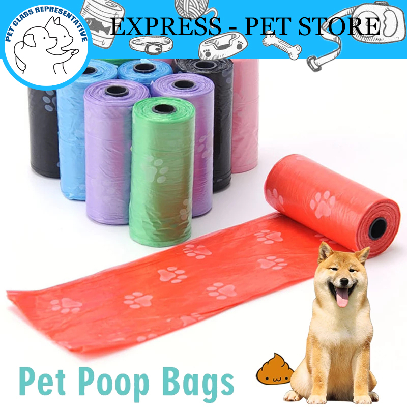 Cuộn Túi Đựng Phân Chó Mèo (15 túi/cuộn)