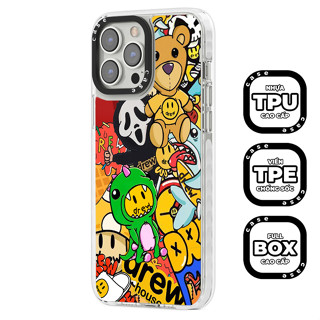 Ốp Iphone Chống Sốc Trong Drew Stickers iphone 11  11 Pro Max  12  12 Pro Max  13  13 Pro Max  14  14 Pro Max - sh1522