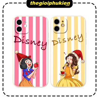 ỐP IPHONE cạnh vuông BVC công chúa cá tính ip 7 8 Plus 6 6s Plus 11 13 12 14 Pro MAX XR X XS MAX - e7162