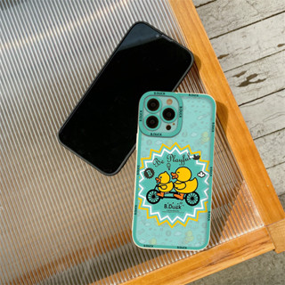 Ốp cạnh vuông iphone cặp đôi vịt vàng cute 14 Pro max 6 6P 7P 8P 11 Pro 11 Prm X Xs max 12 Pro Promax 13 sv03