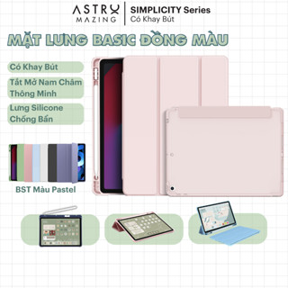 [Tặng bút stylus] Bao da iPad BASIC màu pastel AstroMazing chống sốc cover case cho iPad Pro 11 Air 4 5 Gen 5 6 7 8 9 10