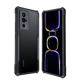Ốp lưng hãng XUNDD cho Xiaomi Redmi K60 / K60 Pro Mặt lưng trong suốt, viền tpu chống sốc