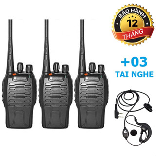 Bộ 3 Máy Bộ Đàm Motorola GP668 Nhỏ gọn, Loa to, giá rẻ, độ bền cực cao, cự ly liên lạc ~1Km