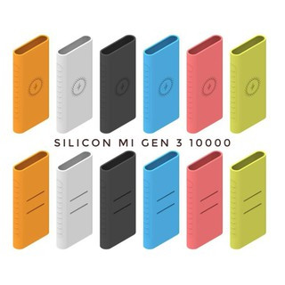 Silicon bảo vệ cho pin dự phòng Xiaomi Gen 2 10000 / Mi Power Bank Gen 3 10000 / Xiaomi Mi Gen 2 20000 / Mi 20000 2C