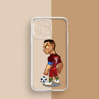 Ốp điện thoại iphone siêu sao ro.naldo BVC 7plus/8plus/x/xs/xs max/11/11pro max 12 13 14 plus u737