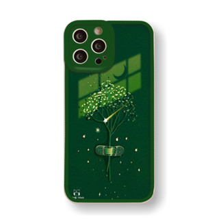 Ốp lưng iphone cây hoa màu xanh iphone 6 6plus/6s/6splus/7/7plus/8/8plus/x/xr/xs/11/12/pro/promax/13/14Pro sv1514