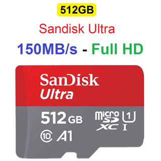 Thẻ nhớ MicroSD 512GB SanDisk Ultra A1 150MB/s