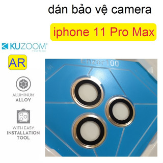 Lens dán bảo vệ camera iphone 11 Pro Max Kuzoom AR