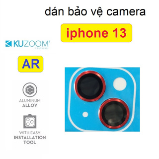 Dán bảo vệ camera Kuzoom cho iphone 13, kính cường lực camera iphone