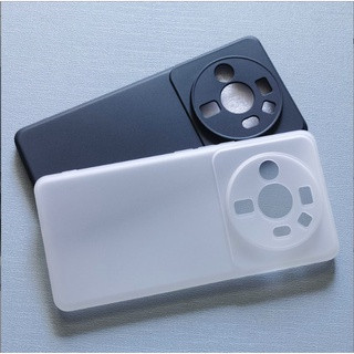 Ốp lưng silicon siêu mỏng trong / đen sần chống bẩn bảo vệ cam Xiaomi Mi 12S Ultra