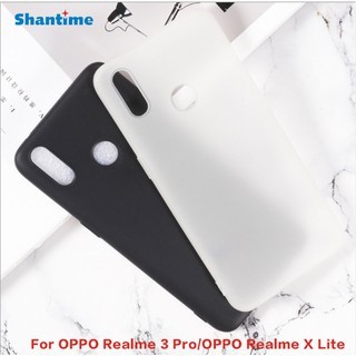 Ốp lưng silicon siêu mỏng chống vân tay cho OPPO Realme X Lite / OPPO Realme 3 Pro