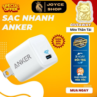 Sạc 20W Anker Powerport III Nano A2633 và Cube A2149 [ sản phẩm chính hãng ] JoyceShop.01