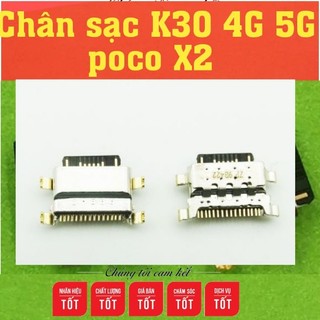 Chân sạc K30 5g 4G xiaomi
