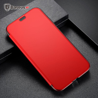 Ốp lưng 2 mặt Baseus Touchable Clear View Case  cho iPhone X