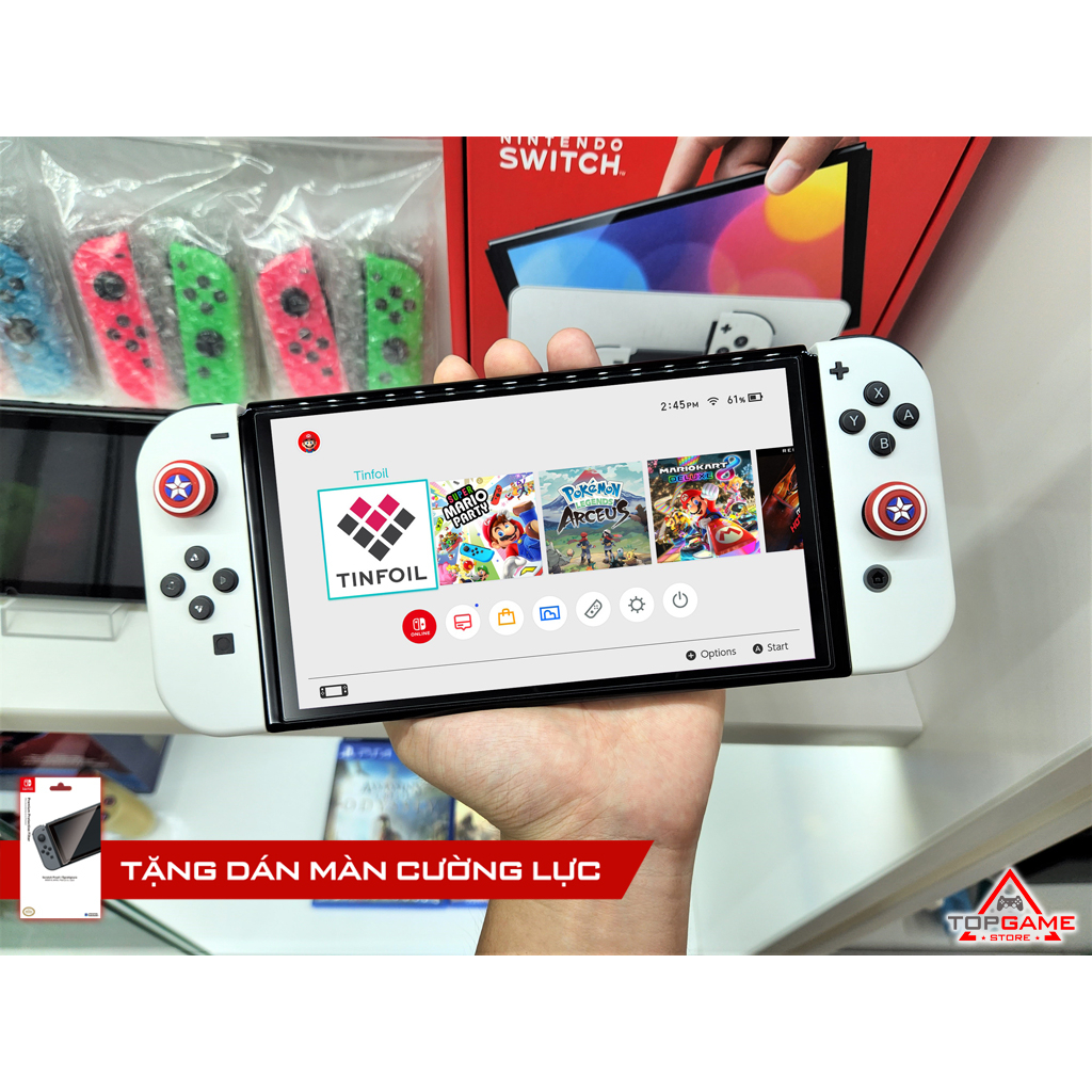 Máy game Nintendo Switch OLED ( Cài FullGame ) [ 2nd ]