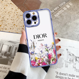 Ốp lưng Iphone cạnh vuông Di.or hàng hiệu cực đẹp iphone 6/7/8Plus X XS xr xsmax 11/12/13/14pro promax sv24