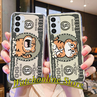 Ốp lưng Dẻo cho Samsung A04S A04E A14 A04 A24 A34 A54 M14/M54 có bảo vệ camera in họa tiết Hổ 2