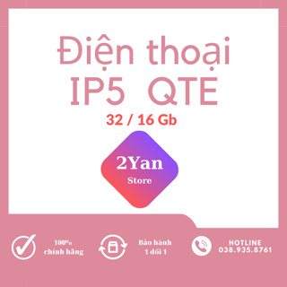 Điện thoại IP5/ IP 5 / IP 5G / 5 thường quốc tế Full chức năng , điện thoại chơi game nghe gọi giá rẻ