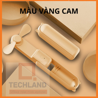 [NEW] Quạt mini cầm tay HZ001 đa năng 2 trong 1 kèm sạc dự phòng  3 tốc độ gió - Quạt tích điện HOT TREND-GENZ 2023