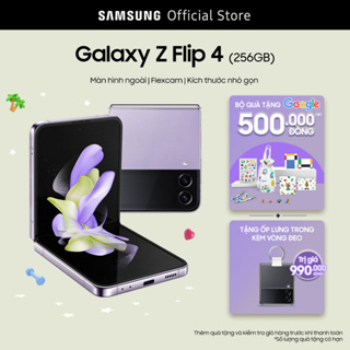 [Mã ELRE3T5 giảm 15% đơn 10TR] Điện Thoại Samsung Galaxy Z Flip4 256GB