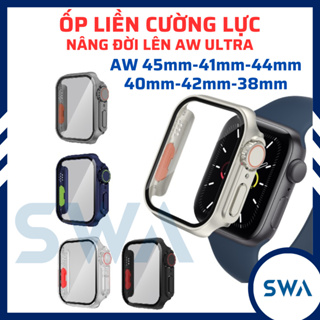 Ốp Liền Cường Lực Dẻo 3D Bao Bảo Vệ Kèm Dán Màn Nâng Đời Apple.Watch Ultra Cho AW Nhỏ 45mm 44mm 42mm SWASTORE-OP02