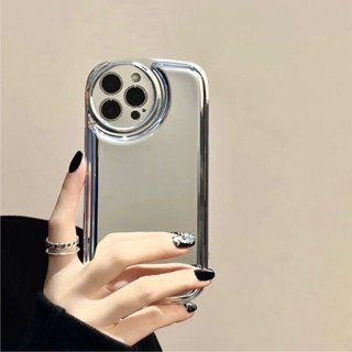 Ốp Lưng Iphone Mạ Gương - Mẫu Bạc Trơn