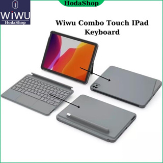 Bao da bàn phím WIWU Combo Touch Keyboard cho Tablet IPad Gen 10 10.9 2022 ,11 inch ,M1/M2 , Air 5 10.9 ,Gen 9 10.2 inch