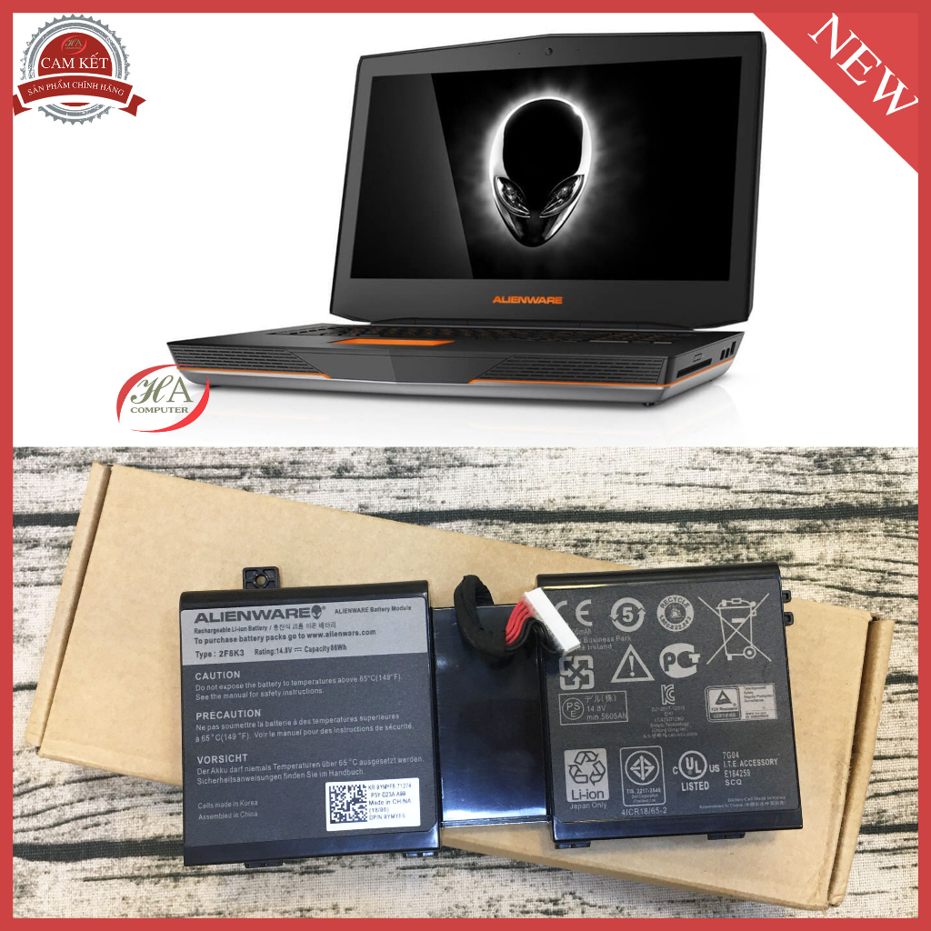 Pin Sạc dell Alienware 18