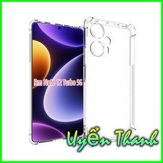 Ốp lưng Chống va đập Xiaomi Redmi Note 12 Turbo Note12Turbo trong suốt bảo vệ camera