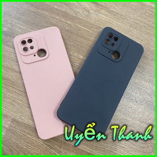 Ốp lưng dẻo màu Xiaomi Redmi 10C Poco C40 có gờ bảo vệ camera