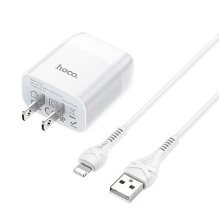 Bộ sạc Hoco C72i chính hãng cho điện thoại Samsung, Xiaomi, Oppo,... Sạc Nhanh Tối Đa 2.1A