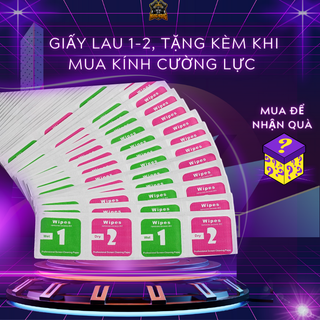 Giấy lau 1 2 Khô Ướt cho Kính Cường Lực, lau sạch màn điện thoại, Hiểu Minh Store