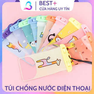 Túi Chống Nước Điện Thoại Hoạt Hình Cute Đáng Yêu Bảo Vệ Điện Thoại Đi Mưa Đi Biển Bơi Lội