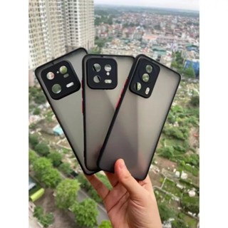 Ốp lưng nhám cho xiaomi 13/xiaomi 13 pro/xiaomi 13 lite viền dẻo lưng nhám chống bám vân tay.