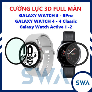 Dán Màn Cường Lực Dẻo 3D Full Đồng Hồ Samsung Galaxy watch 5 4 40mm 44mm Watch 4 classic 42mm 46mm Watch 5 pro 45mm SWA