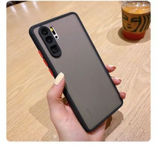 Ốp lưng nhám cho huawei P30 pro viền dẻo lưng nhám chống bám vân tay.