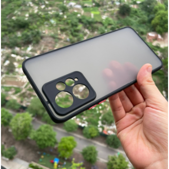Ốp lưng nhám chống sốc cho Xiaomi Redmi Note 12 4G bảo vệ cụm camera chống vân tay