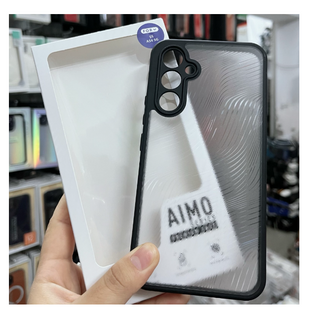 Ốp lưng gợn sóng nhám chống vân tay AIMO cho Samsung A24,A34,A14.A54