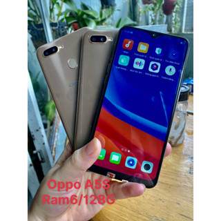 điện thoại smartphone OPPO A5s 2sim Ram 6G/128G màn hình 6.2 inch Android 8.1.1 Chip MediaTek Helio P35, điện thoại rẻ