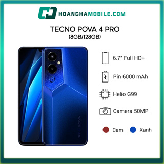 Điện thoại TECNO POVA 4 PRO 8GB/128GB - Chính hãng