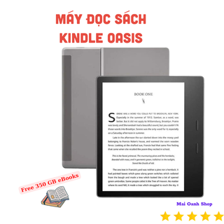 Máy Đọc Sách Amazon Kindle Oasis - 7 Inch, Có Nút Cứng 8GB/32GB