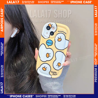 Ốp lưng iphone chống sốc phao CON VỊT đẹp dễ thương chống bẩn bám