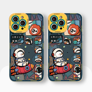 ốp lưng iphone Vịt du hành tương thích Iphone 6s 6splus 7 7plus 8 8plus X XS 11 12 Pro Max Plus promax sv1047