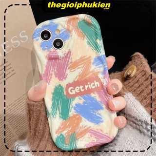 Ốp lưng iphone cạnh sóng nổi Get rich 6s/6splus/7/7plus/8/8plus/x/11/12/13/14/max/promax sk2029