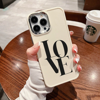 Ốp Lưng Camera khung bạc Nút nhấn Bạc Bằng Silicon Chuyên Dụng Chất Lượng Cao LOVE sg1542